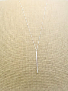 Necklace | Sterling Silver Bar