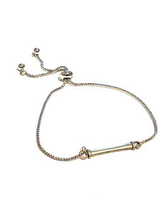 Bracelet | Silver Bar Pull