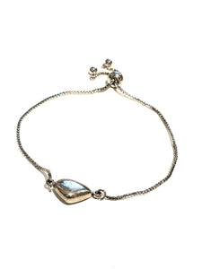 Bracelet | Silver Pebble Pull