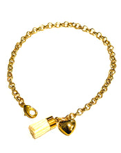 Load image into Gallery viewer, Bracelet | Gold with Tassel Charm
