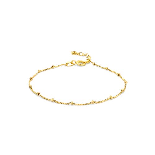 Anklet | Gold Mini Ball Chain