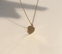 Load and play video in Gallery viewer, Necklace | Gold Heart Charm
