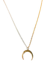 Load image into Gallery viewer, Necklace | Half Caste Moon Necklace (Tori Spellings actual necklace)
