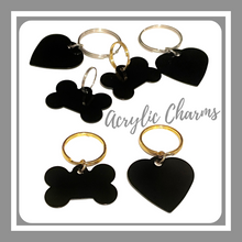 Load image into Gallery viewer, Charm Collection | Acrylic Bone or Heart Charm
