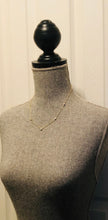 Load image into Gallery viewer, Necklace | Silver Crystal Drop Link
