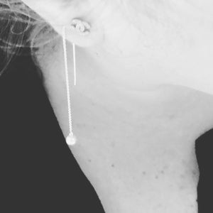 Earrings | Pearl Threaders