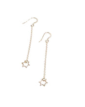 Load image into Gallery viewer, Earrings | Silver Star Silhouettes
