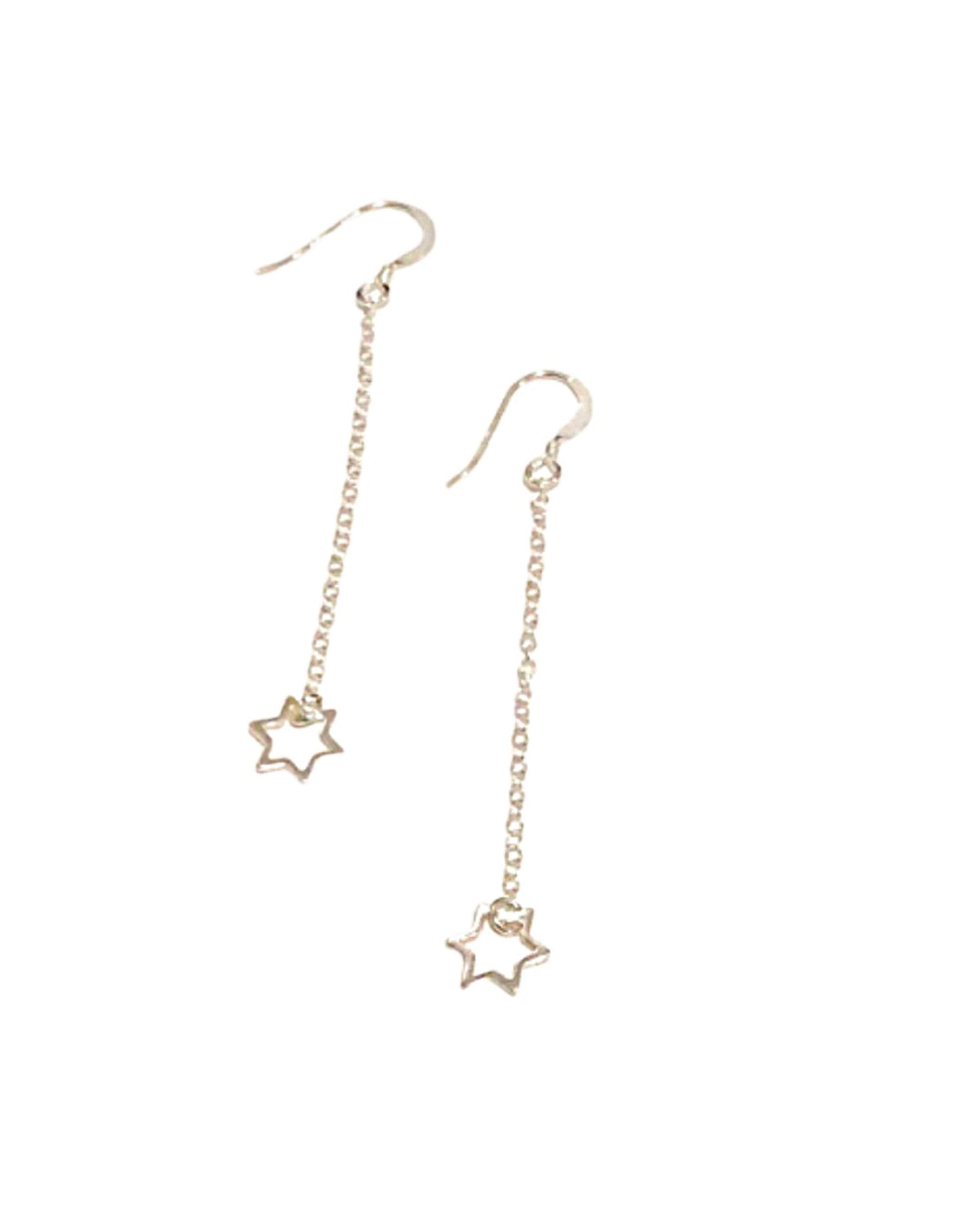 Earrings | Silver Star Silhouettes