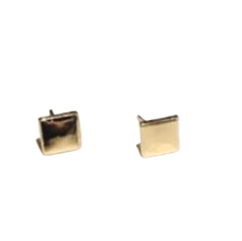 Load image into Gallery viewer, Earrings | Gold Square 8mm Studs FLASH SALE
