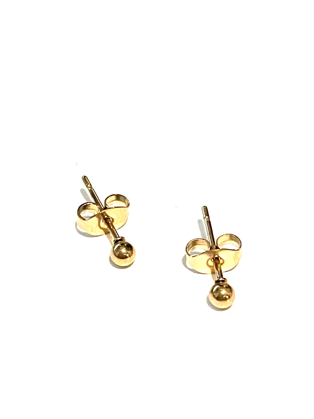 Earrings | Tiny Gold Ball Studs FLASH SALE