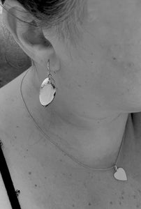 Earrings | Gold Oval Dangles