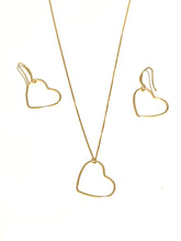 Load image into Gallery viewer, Earrings | Large Heart Silhouettes
