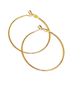 Earrings | Classic Gold Hoop