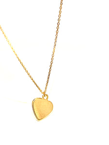 Necklace | Gold Heart Charm