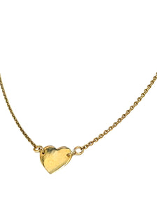 Necklace | Gold Heart Link