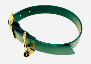Woodland Collection | Set of Collar + Leash | FOREST GREEN