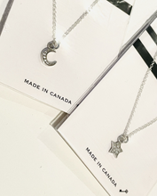 Load image into Gallery viewer, Necklace | Mini Moon CZ
