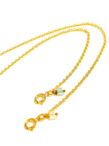 Anklet | Gold with Birthstone