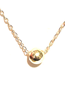 Necklace | Simple Silver Ball