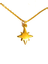 Load image into Gallery viewer, Necklace | Gold North Star
