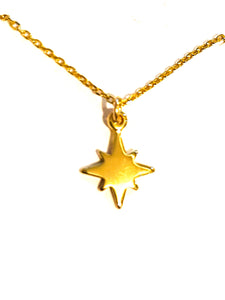 Necklace | Gold North Star