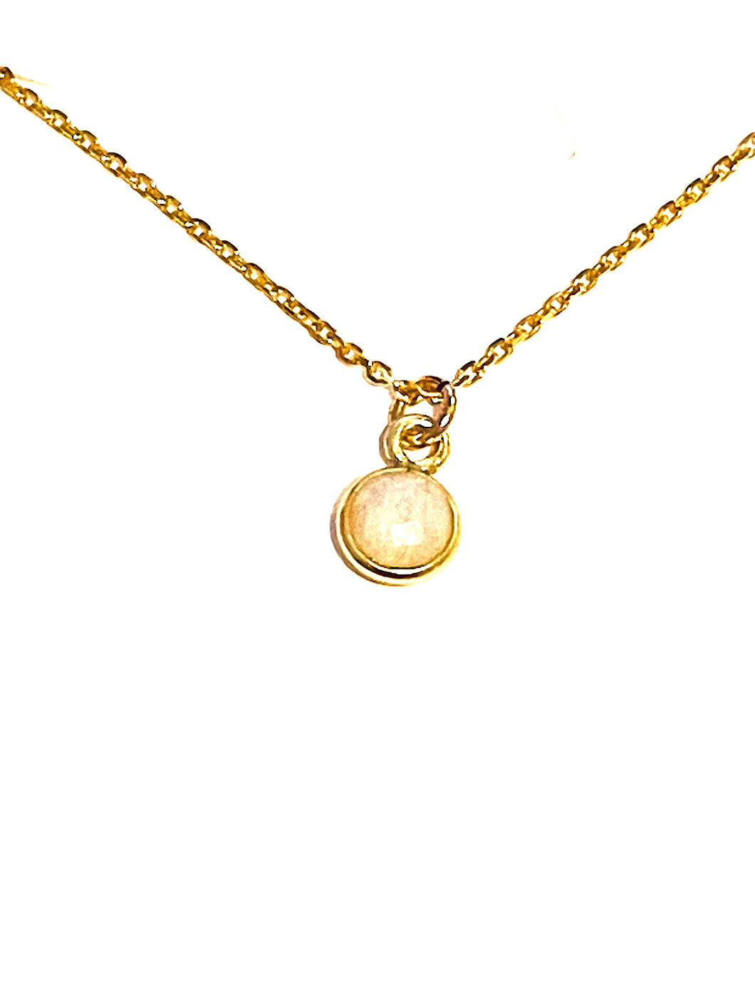 Necklace | Mini Gold Quartz