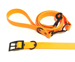 Sunshine Collection | Set of Collar + Leash | RED