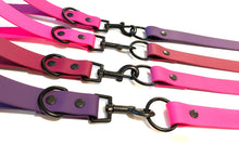 Load image into Gallery viewer, Berry Collection | Set of Collar + Leash | Purple, Wine, Berry, Hot Pink
