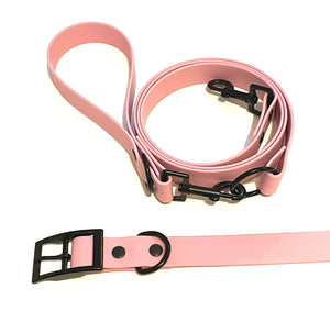 Candy Collection | Set of Collar + Leash | Neon Pink, Coral, Cotton Candy, Lavender