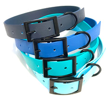 Load image into Gallery viewer, Ocean Collection | Set of Collar + Leash | ROYAL BLUE
