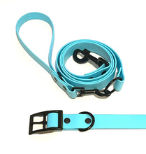 Load image into Gallery viewer, Ocean Collection | Set of Collar + Leash | NAVY BLUE
