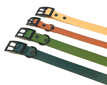 Load image into Gallery viewer, Woodland Collection | Buckle Waterproof Collar | Army Green, Forest Green, Sand, Chocolate
