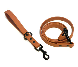 Woodland Collection | Set of Collar + Leash | CHOCOLATE 3/4"