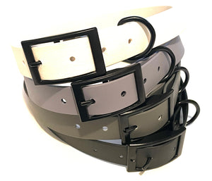 Classic Collection | Buckle Waterproof Collar | Black, White, Grey