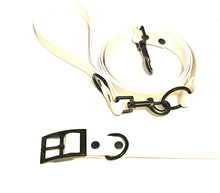 Load image into Gallery viewer, Classic Collection | Set of Collar + Leash | Black, Grey, White

