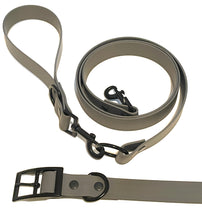 Load image into Gallery viewer, Classic Collection | Set of Collar + Leash | Black, Grey, White
