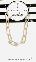 Load image into Gallery viewer, Bracelet | Silver Paperclip Links
