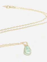 Load image into Gallery viewer, Necklace | Turquoise Wire Wrapped Pendant
