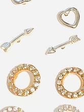 Load image into Gallery viewer, Earrings | Teeny Tiny Arrow Studs

