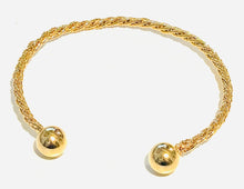 Load image into Gallery viewer, Bracelet | Gold Rope Cuff
