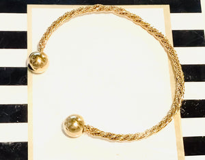 Bracelet | Gold Rope Cuff