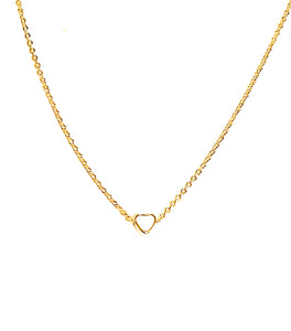 Necklace | Mini Gold Heart