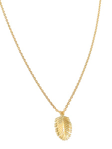 Necklace | Gold Leaf