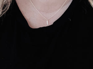 Necklace | Mini 3 Stone
