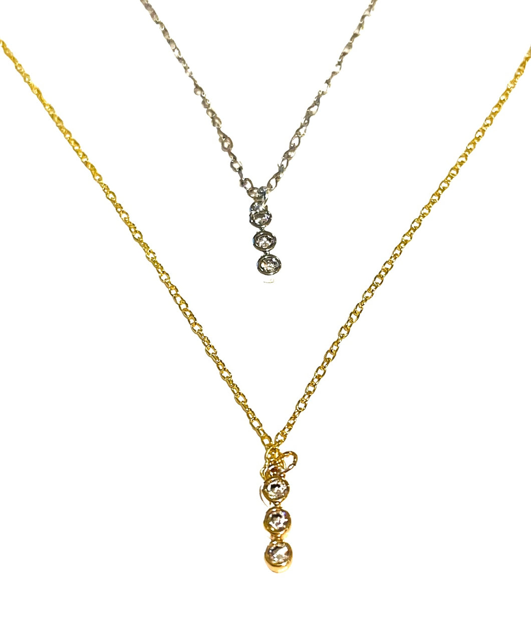 Necklace | Mini 3 Stone