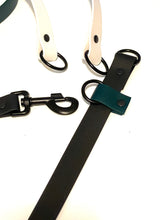 Load image into Gallery viewer, Set Crossbody Handsfree Leash WITH extra leash + traffic handle for Multiple Dogs

