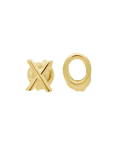 Earrings | Gold X O Studs