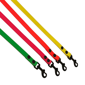 Neon Collection | Thin NEON Waterproof Leash | Neon Yellow, Green, Pink, Orange