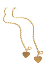 Load image into Gallery viewer, Anklet | Mommy &amp; Mini Me Gold Heart
