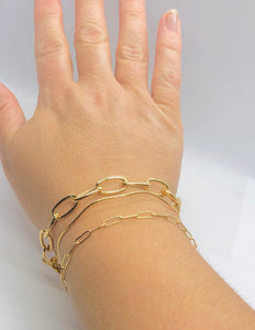 Bracelet | Large Gold Link